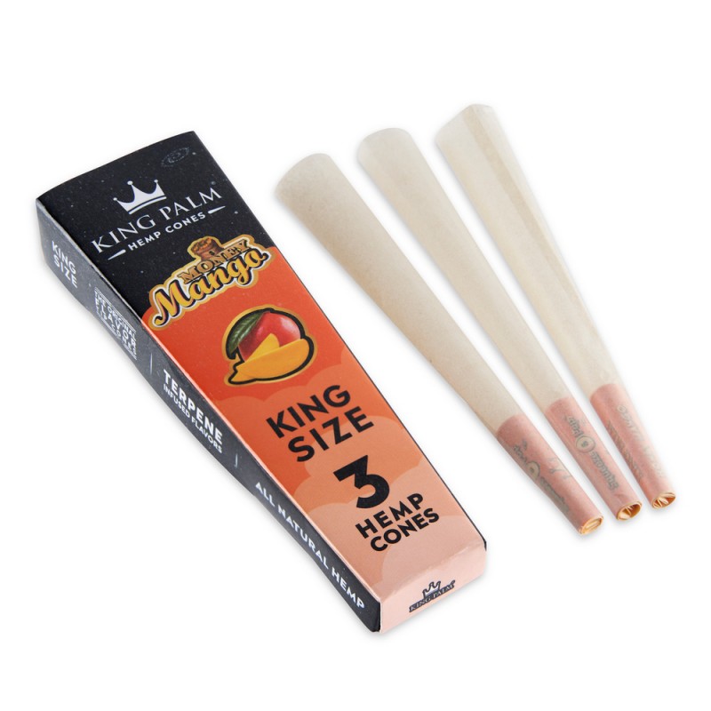 King Palm Cones King Size Display 30CT, thc, , dry herb, flower, pre